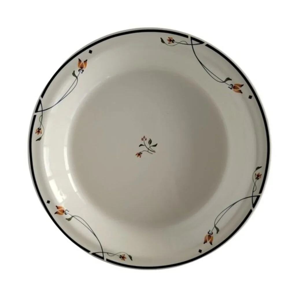 Gorham Ariana Gourmet Replacement Plate 10 Inch Floral Serving Plate Vintage